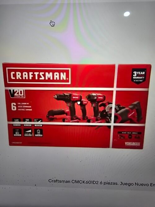 CRAFTSMAN COMBO DE 6 PIESAS / CMCK600D2