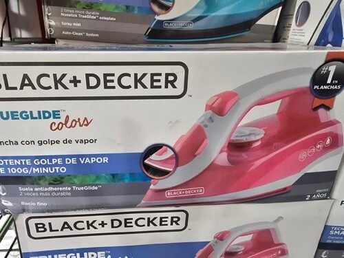 BLACK + DESKER / PLANCHA ROSADA / IRBD203N