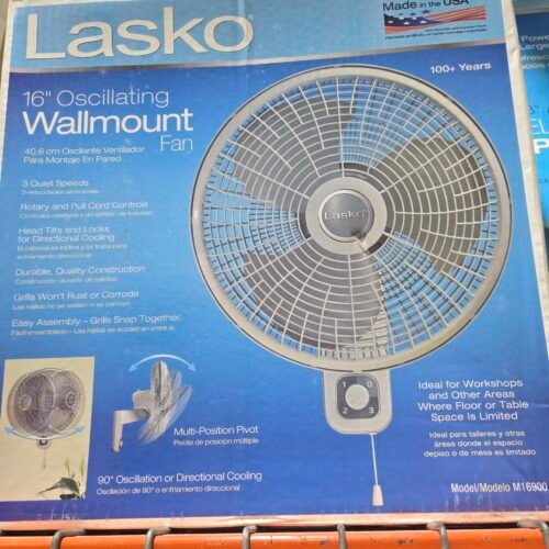 LASKO  16 - ABANICOS DE PARET BLANCO / M16900