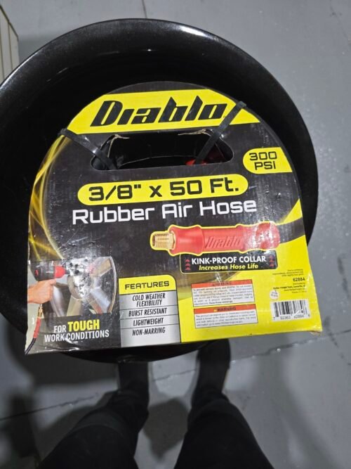 DIABLO RUBBER AIR HOSE / MANGUERA DE PRESION  DE AIRE /62884