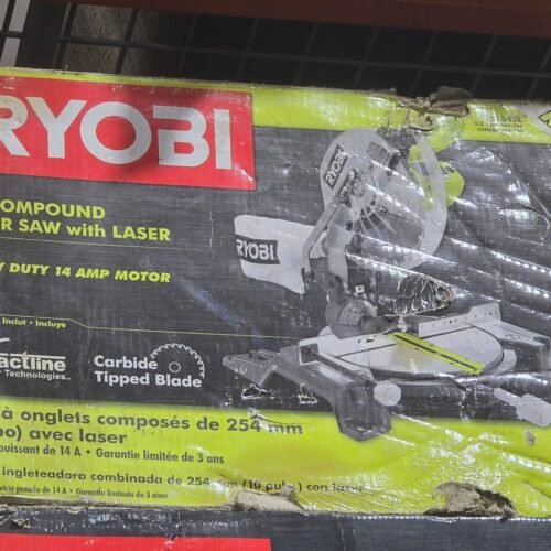 RYOBI  10¨COMPOUND MISTER SAW LASER  / TS1345L