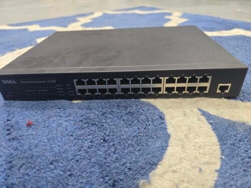 DELL POWER CONNECT 2124 switch ethernet 24 puertos 10/100