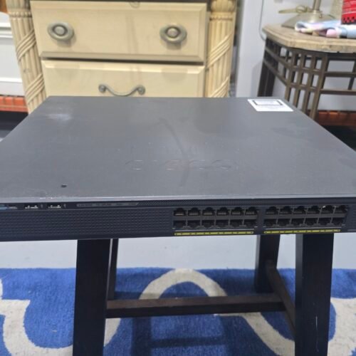 Conmutador Catalizador 24 puertos Cisco WS-C2960X-24PS-L -24-POE PUERTO