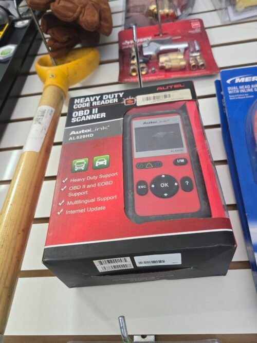 AUTEL/  AL529HD lector de códigos de alta resistencia OBD2 escáner encaje automático