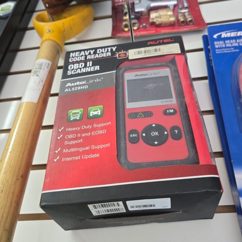 AUTEL/  AL529HD lector de códigos de alta resistencia OBD2 escáner encaje automático