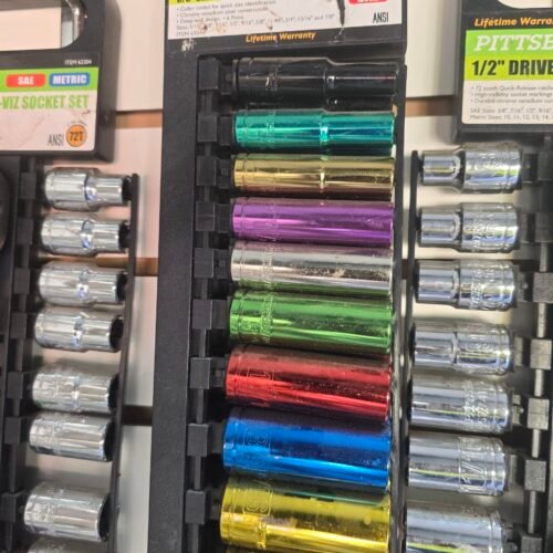 PITTSBURGH  PRO 3/8 DRIVE CUBO MULTICOLORES / 69344