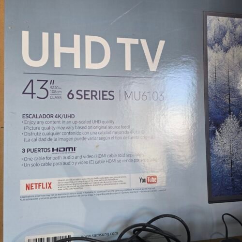 SAMSUNG  TV 43" 4K Smart