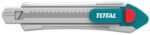 CUCHILLA TOTAL TG5121806 ALUMINIO 7.5" HOJA RETRACTIL 6 HOJAS 18X100MM