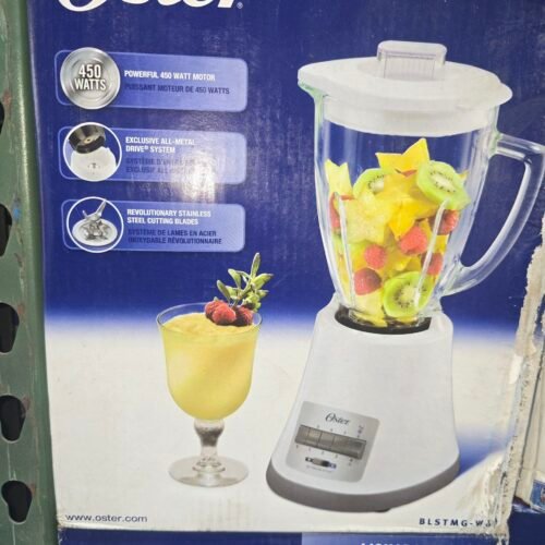 OSTER BLENDER WHITE / BLANCA 8 SPEED /BLSTMG-00
