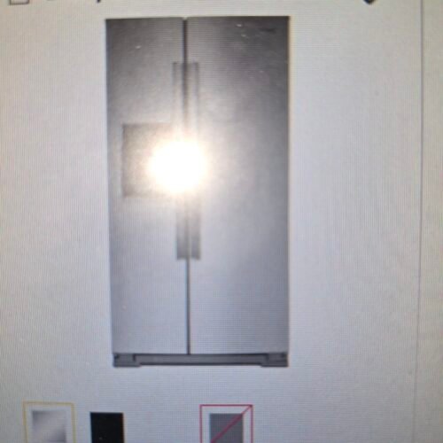 Whirlpool 24.6 Cu. Ft. Side-by-Side Refrigerator with Water and Ice Dispenser - Stainless Steel