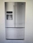 MAYTAG 36-INCH WIDE SIZE -BY- SIZE REFRIGERATOR WITH EXTERIOR ICE AND WATER DISPENSER - 25 CU. FT. ss / MSS25C4MGZ