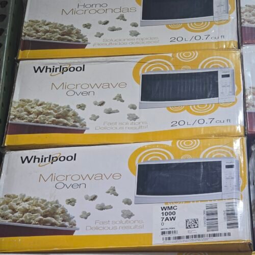 Whirlpool 0.7 Cu. Ft. Microwave Countertop White 1.82 CF /BLANCO / WMC10007AW