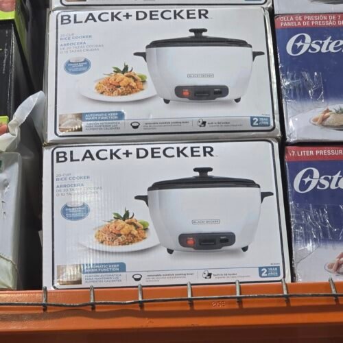Black and Decker 10 Cups (Actual Size) Rice Cooker.