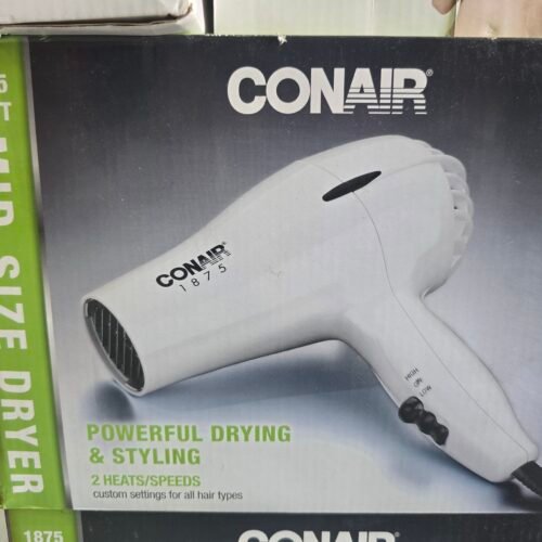CONAIR / SECADOR DE PELO 1875 Watts Mid-Size Dryer 2 Heats Speeds /247VHN