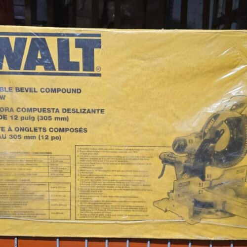 DEWALT SIERRA INGLETADORA COMPUESTA DESLIZANTE / DWS779