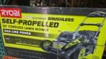 RYOBI  SEFT -PROPELLED 20" CORDLESS LAWN MOWER