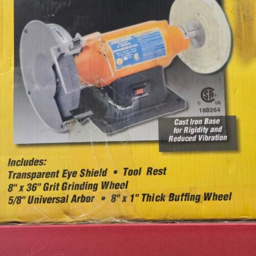 CENTRAL MACHINERY 8´GRINDER/BUFFER 180264