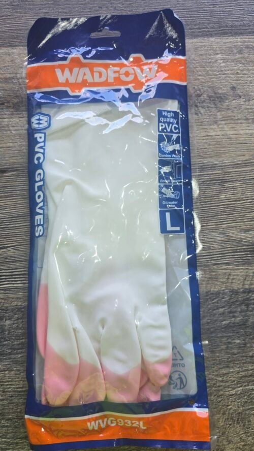 WADFOW PVC GLOVES  (L)/wvg932l