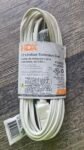 Extensión HDX 12 FT /INDOOR EXTENSIÓN CORD BLANCA / 145033