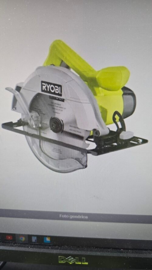 Sierra circular eléctrica ajustable OB Ryobi CSB135L 14 amperios 7-1/4" con láser de línea exacta