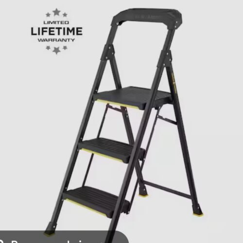 GORRILLA LADDERS /ESCALERA NEGRA 300 LIBRAS LOAD CAPACITY/GLHD-3