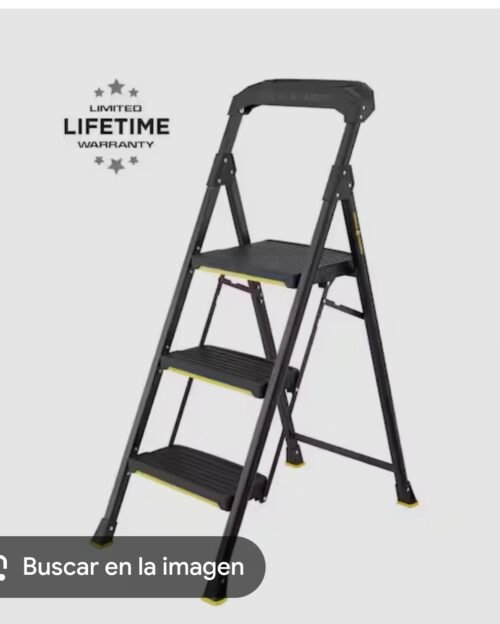 GORRILLA LADDERS /ESCALERA NEGRA 300 LIBRAS LOAD CAPACITY/GLHD-3
