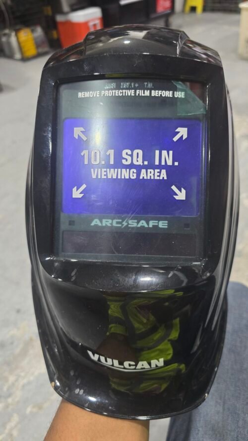 VULCAN ARCSAFE Casco de Soldadura Oscurecimiento Automático CAPUCHA NUEVA CAJA NUEVA EN CAJA NEGRA