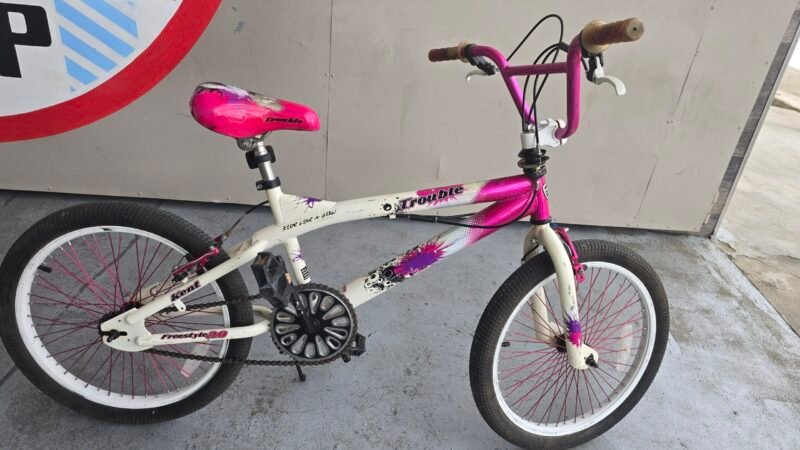 BICICLETA  20"  TROUBLE RIDE LIKE GIRL