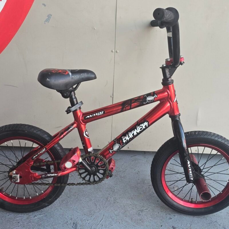 BICICLETA  12" AVIGO  BLARNER ROJO METALICO