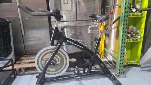 BICICLETA WESLOPRO CTX  DE EJERCICIOS NEGRA