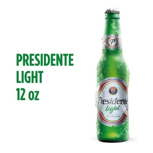 Presidente Light Caja de Cerveza de 24 Unidades / 355 ml / 12 oz /247262