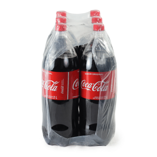 Coca Cola Regular Bebida Gaseosa 6 Unidades / 2 L / 67.6 oz  LITRO / 87535