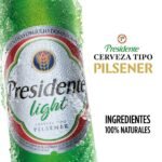 Presidente Light Caja de Cerveza de 24 Unidades / 650 ml / 22 oz BOTELLA MEDIANA C/U /247263
