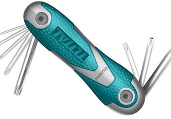 JUEGO LLAVES TORX TOTAL THT1061846 8 PZAS NAVAJA T9-T40