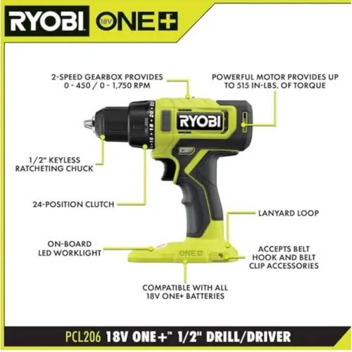 TALADRO RYOBI USADO  / HJP003