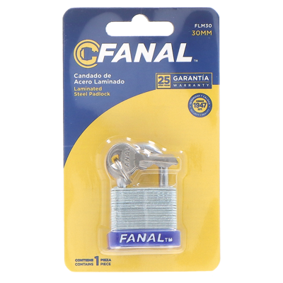 CANDADO FANAL FLM30 LAMINADO 30 MM /061340