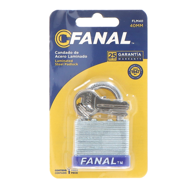 CANDADO FANAL FLM40 LAMINADO 40 MM /061341