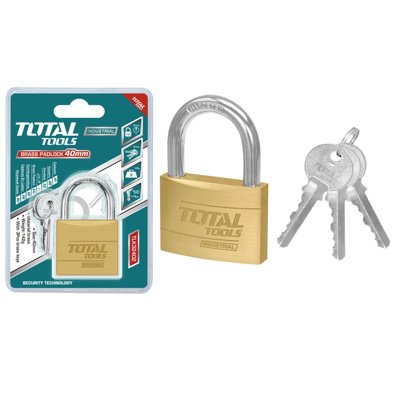 CANDADO TOTAL TLK32402 LATON 40 MM / 047940