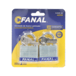 CANDADOS AMAESTRADOS FANAL FLM2P-40 LAMINADOS 40 MM JUEGO DE 2/061344