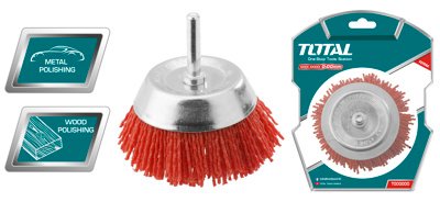 057300_0.jpg CEPILLO TALADRO TOTAL TAC33025 2" COPA VASTAGO 1/4" ALAMBRE 0.17MM / 057300