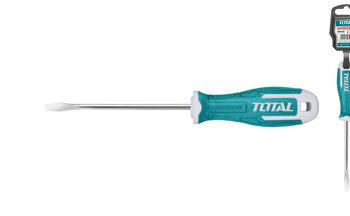 DESTORNILLADOR TOTAL THT264100 PLANO 4MMX4" S2 MANGO BIMATERIAL/055169