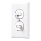 SWITCH VOLTECK PA-APDO-SB DOBLE CON TAPA PLASTICA BLANCA 15A 120V/062955