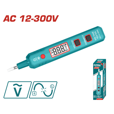TESTER TOTAL THT2930021 TIPO LAPIZ AC100-500V DIGITAL 12-300V/065658