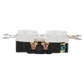 TOMA CORRIENTE PROW PBE-7B DOBLE 20A 125V CON TIERRA BLANCO/060392