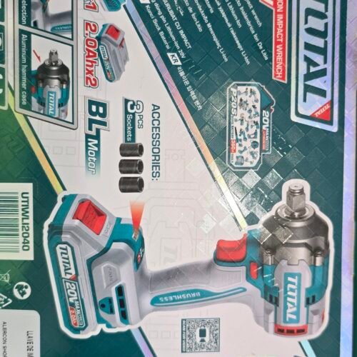 LLAVE DE IMPACTO TOTAL 1/4 INALAMBRICO 20V. 285NM2BAT *CAR-MLA  UTIWLI2040 /065376