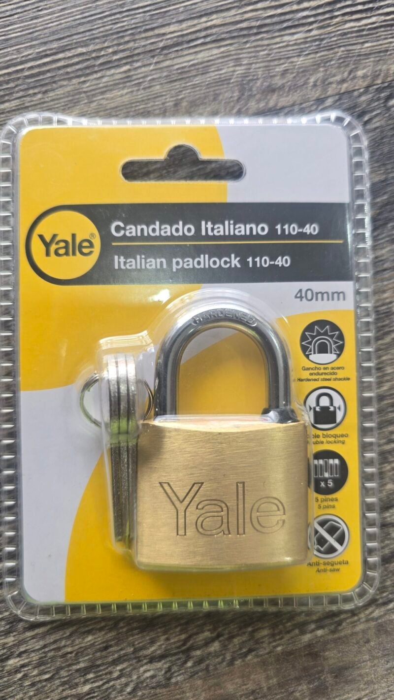 YALE CANDADO ITALIANO 110-40 /003702