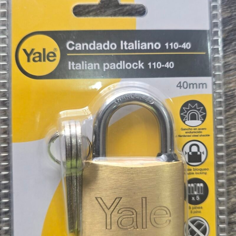 YALE CANDADO ITALIANO 110-40 /003702