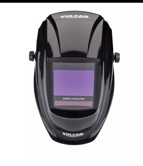 VULCAN ARCSAFE Casco de Soldadura Oscurecimiento Automático CAPUCHA NUEVA CAJA NUEVA EN CAJA NEGRA