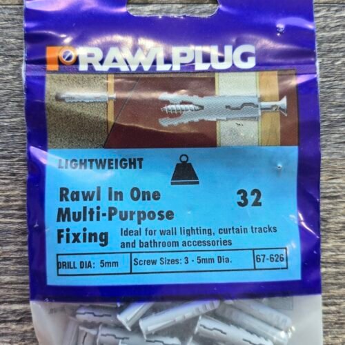 TARUGO DE PLASTICO RAWLPLUG 67-626  5X25MM. PLAST 3 / 012325