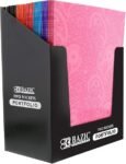 BAZIC - Carpeta de archivos de color Paisley (3115)